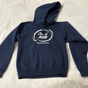 Navy Blue Class of 2026 Hoodie